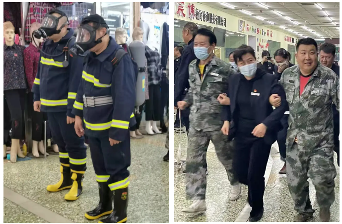 居安思危，防患未“燃”——人生就是博商业开展消防应急逃生演练(图3)